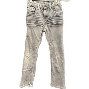 Gap Kids 1969 Skinny Motto Jeans Grey - 8 Regular - Adjustable Waist